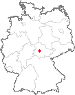 Karte Gotha, Thüringen